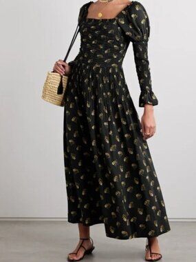 Doen WILMINA DRESS -- BUTTERCUP BOUQUET- Small